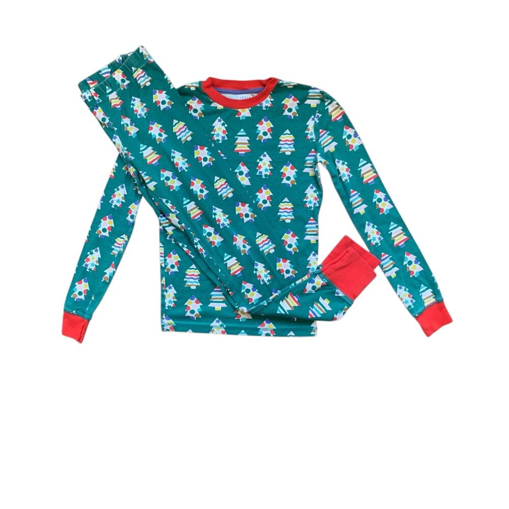Mini Boden Christmas Tree Pajamas